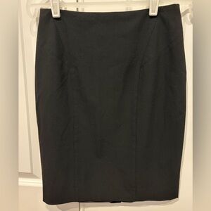 Halogen Classic Black Pencil Skirt